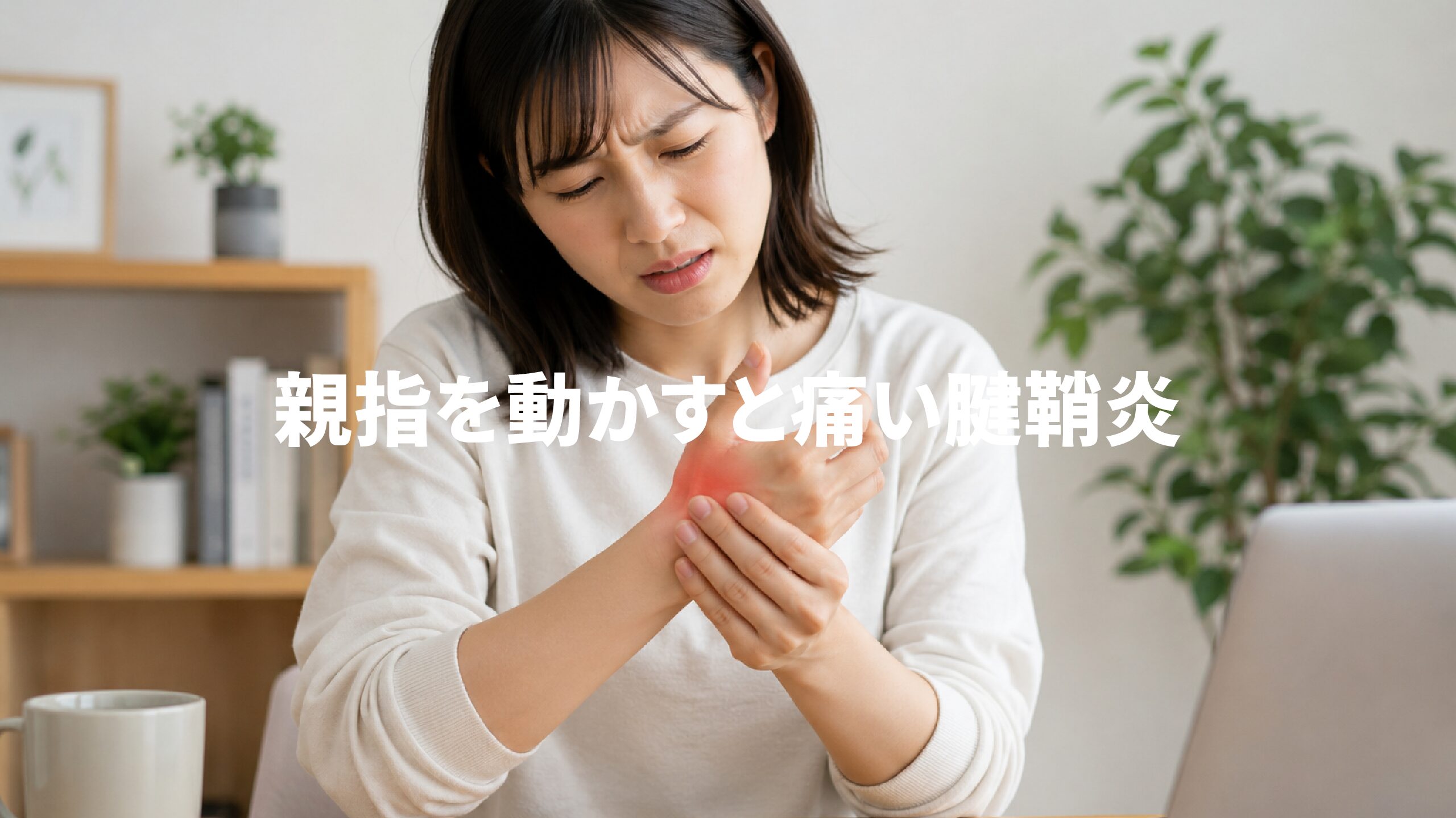 親指を動かすと痛い腱鞘炎