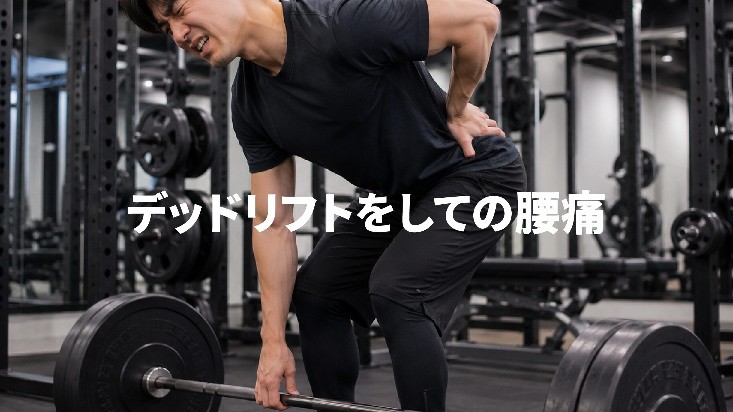 デッドリフトをしての腰痛