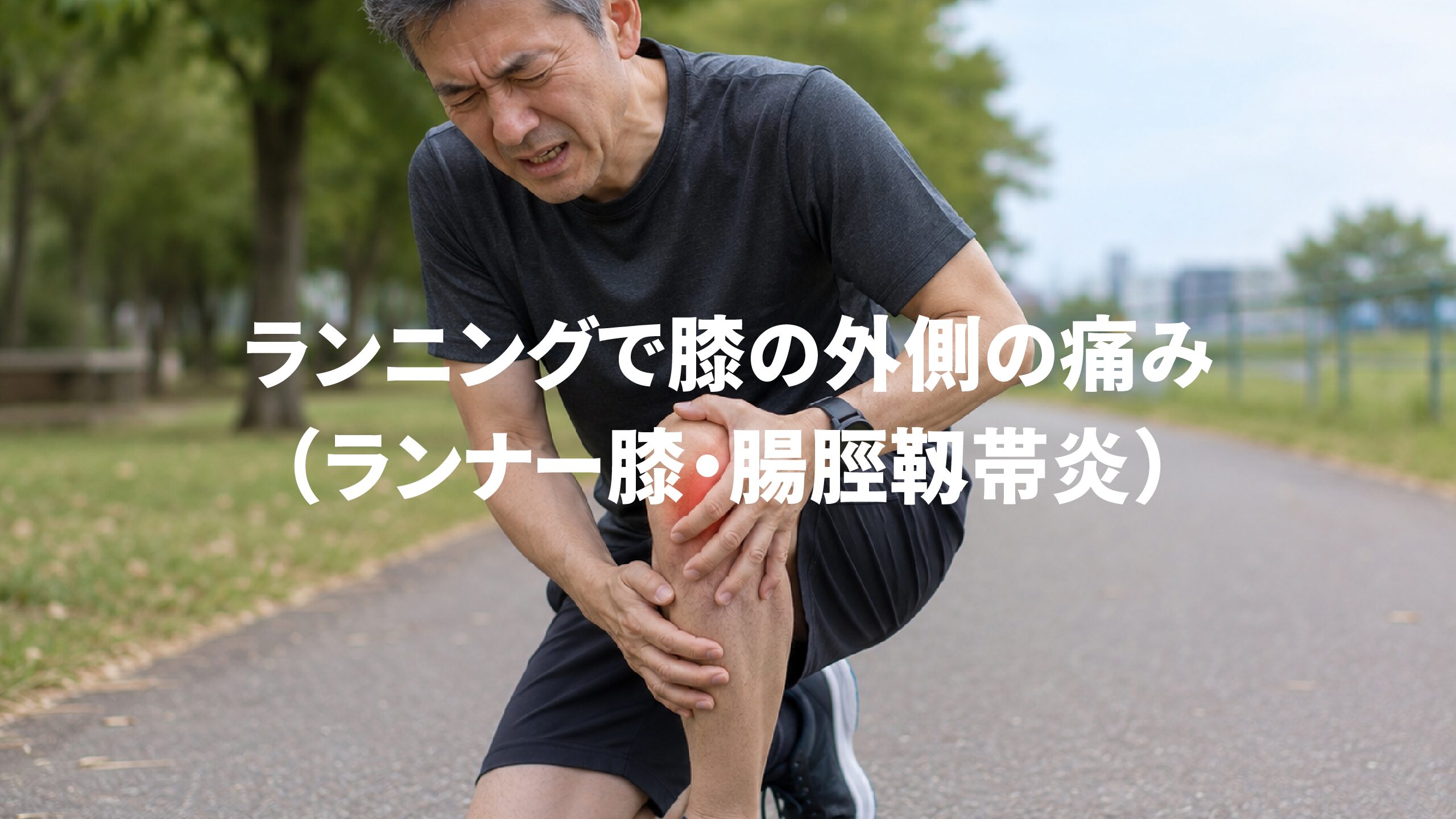 ランニングで膝の外側の痛み（ランナー膝・腸脛靱帯炎）